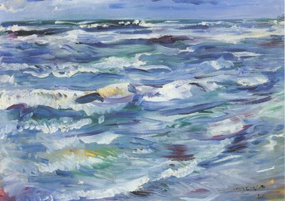 Sea near La Spezia by Lovis Corinth